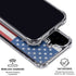 American Flag Distressed iPhone 16 Plus Clear Case