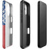 American Flag Distressed iPhone 16 Plus Impact Case