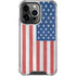 American Flag Distressed iPhone 16 Pro Clear Case