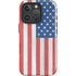 American Flag Distressed iPhone 16 Pro Impact Case