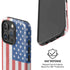 American Flag Distressed iPhone 16 Pro Magsafe Impact Case