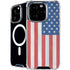 American Flag Distressed iPhone 16 Pro Max MagSafe Case