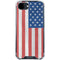 American Flag Distressed iPhone 16e Clear Case
