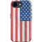 American Flag Distressed iPhone 16e Impact Case