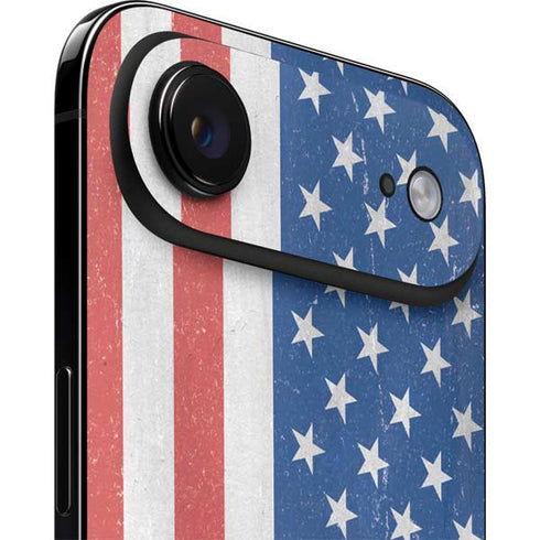 American Flag Distressed iPhone 17 Air Skin