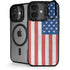 American Flag Distressed iPhone 17 Kickstand Case