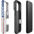 American Flag Distressed iPhone 17 Pro Magsafe Impact Case