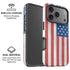 American Flag Distressed iPhone 17 Pro Magsafe Impact Case