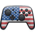 American Flag Distressed Nintendo Switch 2 (2025) Pro Controller Skin