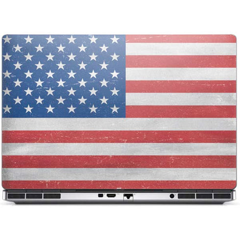 American Flag Distressed Dell Precision Skin