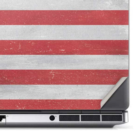American Flag Distressed Dell Precision Skin