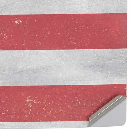 American Flag Distressed PS5 Pro Console Skin