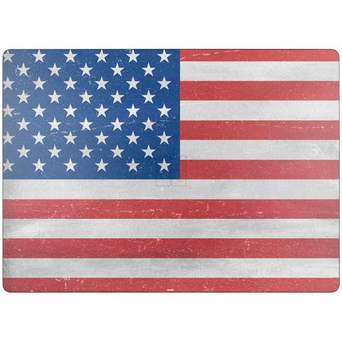 American Flag Distressed Surface Laptop 7 13.8in Skin