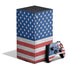 American Flag Distressed XBox Series X Digital Edition Bundle Skin
