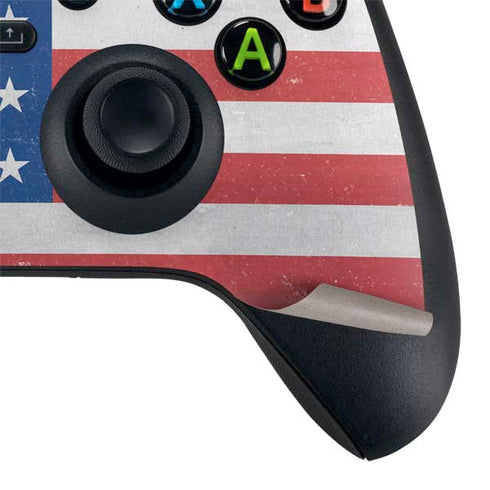 American Flag Distressed XBox Series X Digital Edition Bundle Skin