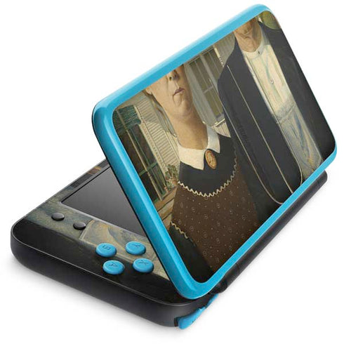 Grant Wood American Gothic Nintendo Skins