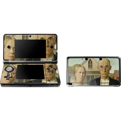 Grant Wood American Gothic Nintendo Skins