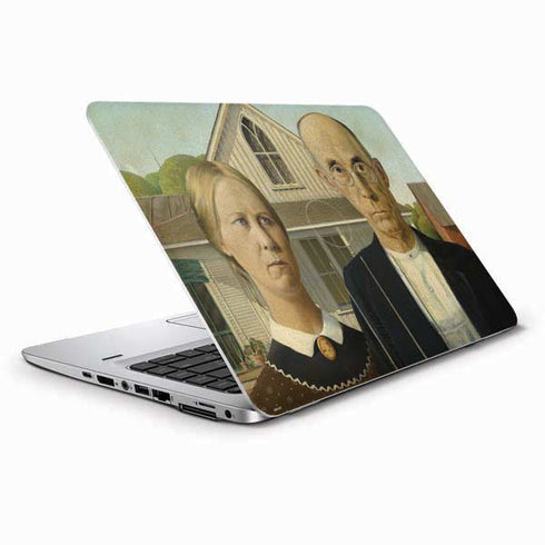 Grant Wood American Gothic HP Elitebook Skin