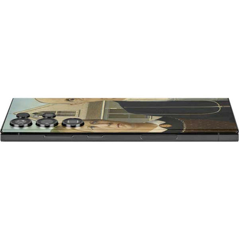 Grant Wood American Gothic Galaxy Skins