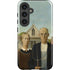 Grant Wood American Gothic Galaxy S25 Impact Case