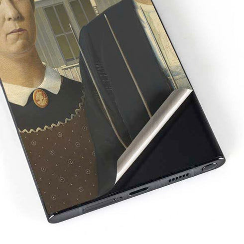 Grant Wood American Gothic Galaxy S25 Ultra Skin