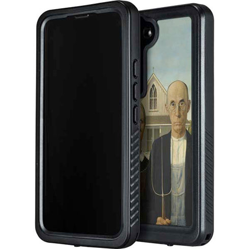 Grant Wood American Gothic Galaxy S24 Waterproof Case