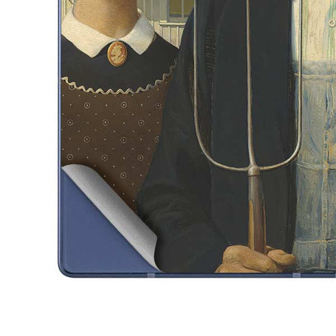Grant Wood American Gothic Galaxy Z Fold6 Skin