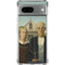 Grant Wood American Gothic Google Pixel 8a Clear Case