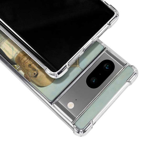 Grant Wood American Gothic Google Pixel 8a Clear Case