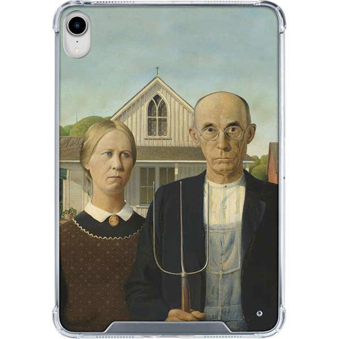 Grant Wood American Gothic iPad 11th Gen (2025) Clear Case