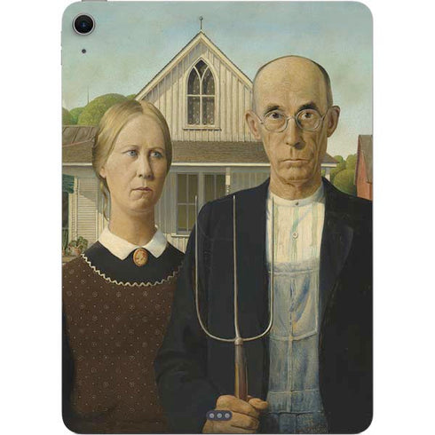 Grant Wood American Gothic Apple iPad Air Skin