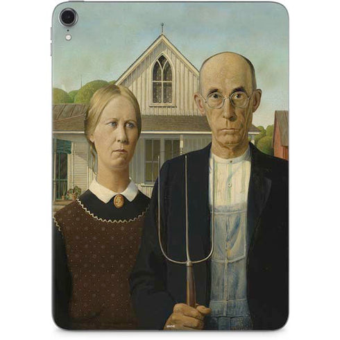 Grant Wood American Gothic Apple iPad Pro Skin
