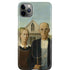 Grant Wood American Gothic iPhone Cases