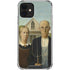 Grant Wood American Gothic iPhone 12 Clear Case
