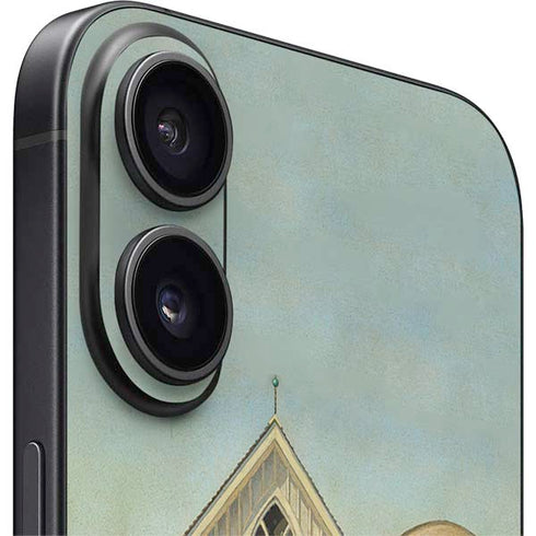 Grant Wood American Gothic iPhone 16 Plus Skin