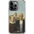 Grant Wood American Gothic iPhone 16 Pro Clear Case
