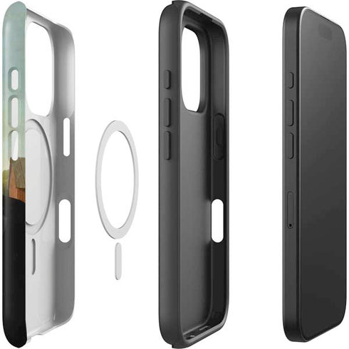 Grant Wood American Gothic iPhone 16 Pro Magsafe Impact Case