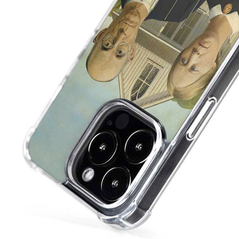 Grant Wood American Gothic iPhone 16 Pro Max MagSafe Case