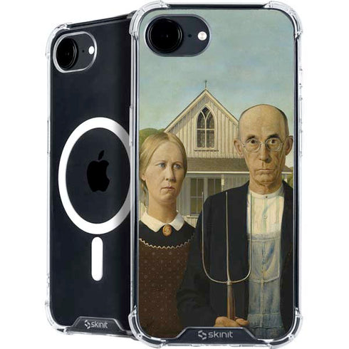 Grant Wood American Gothic iPhone 16e MagSafe Case