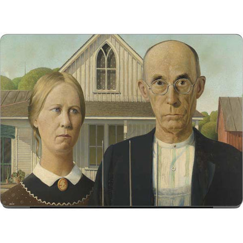 Grant Wood American Gothic Apple MacBook Pro 14-inch Skin