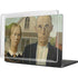 Grant Wood American Gothic MacBook Cases