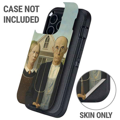 Grant Wood American Gothic Otterbox Defender iPhone Skin