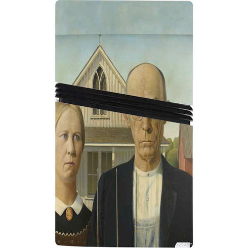 Grant Wood American Gothic PS5 Pro Console Skin