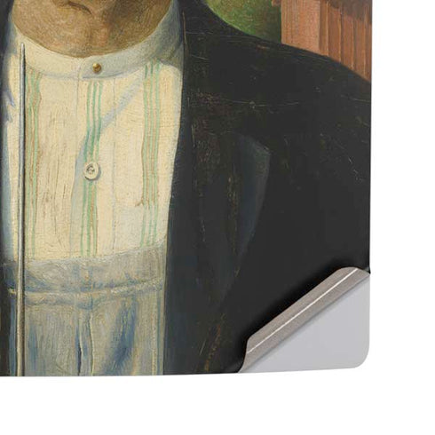 Grant Wood American Gothic PS5 Pro Disk Console Skin