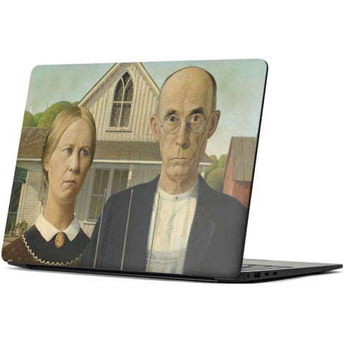 Grant Wood American Gothic Surface Laptop 7 13.8in Skin