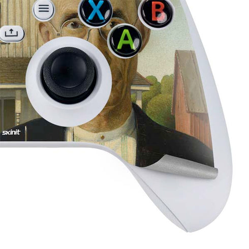 Grant Wood American Gothic Xbox Series S Skins