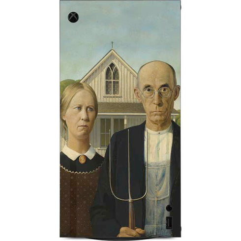 Grant Wood American Gothic XBox Series X Digital Edition Console Skin