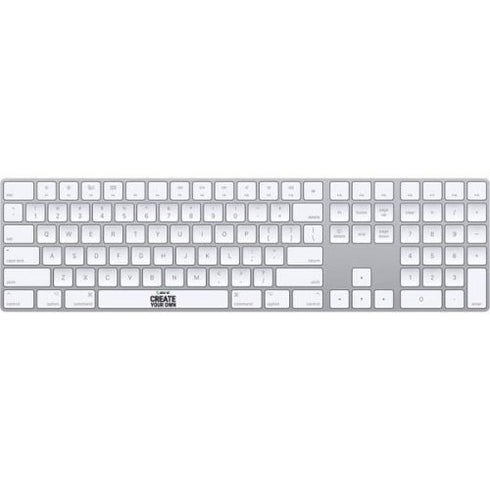 Custom Apple Magic Keyboard with Numeric Keypad Skin