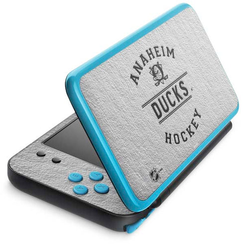 NHL Anaheim Ducks Black Text Nintendo Skins