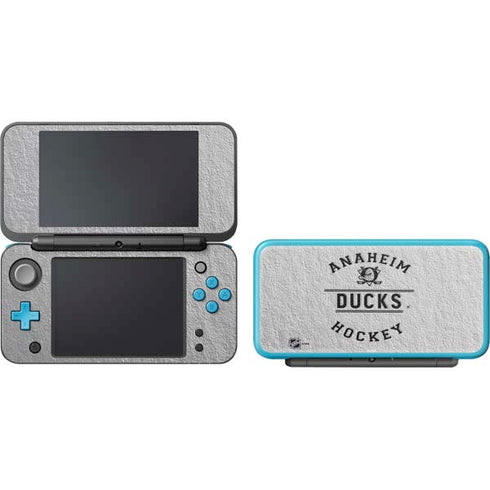 NHL Anaheim Ducks Black Text Nintendo 2DS XL (2017) Skin
